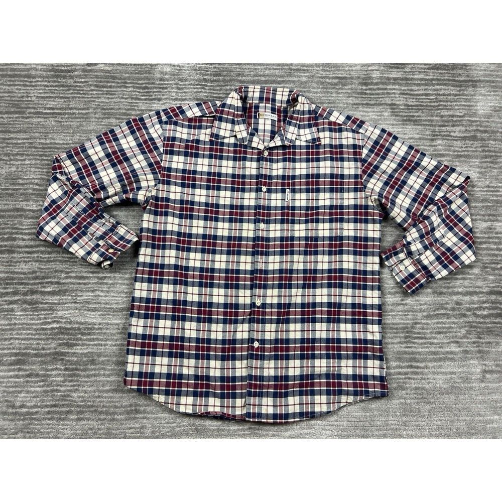 Unionbay Shirt Mens XL Multicolor Plaid Button Up Longsleeve Casual Outdoors